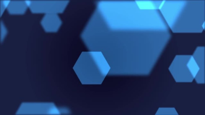 4k分辨率未来多边形数字网络技术背景