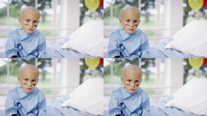 癌症儿童在医院