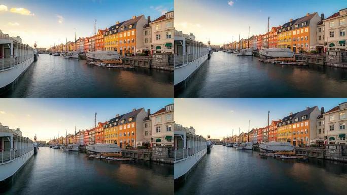 丹麦新港的哥本哈根延时