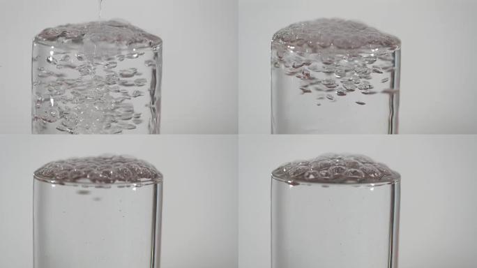 SLO MO喷出的水流成玻璃