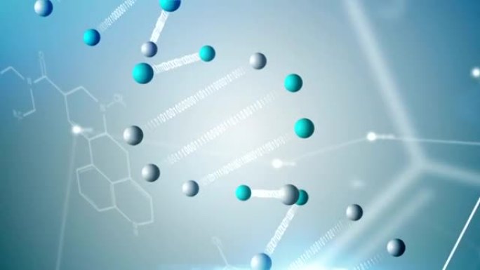 蓝色DNA与科学蒙太奇