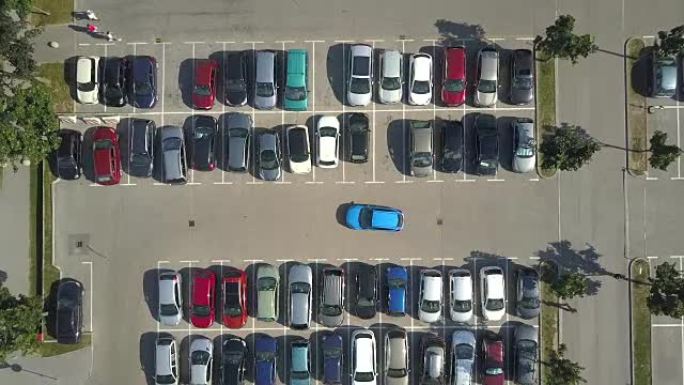 天线: 糟糕的驾驶员无法在拥挤的超市停车场停放汽车