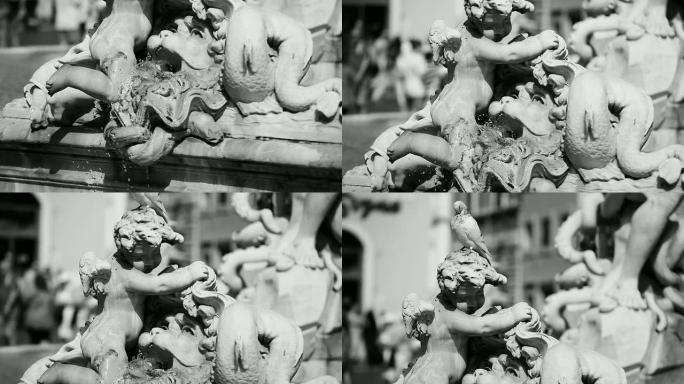 罗马海王星雕像杰作