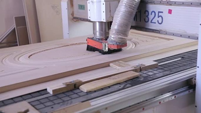 木工数控机床。木门生产自动化生产线