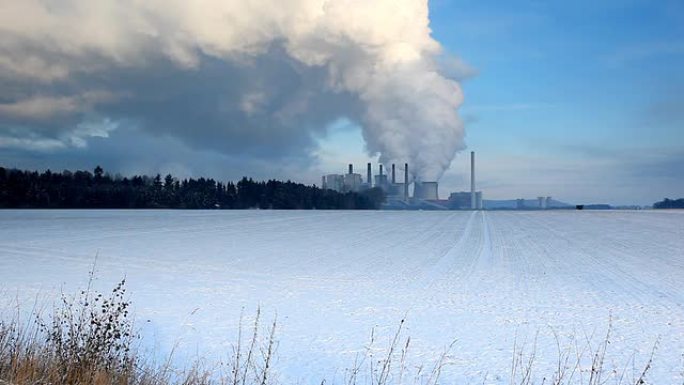 防止污染的燃煤发电厂