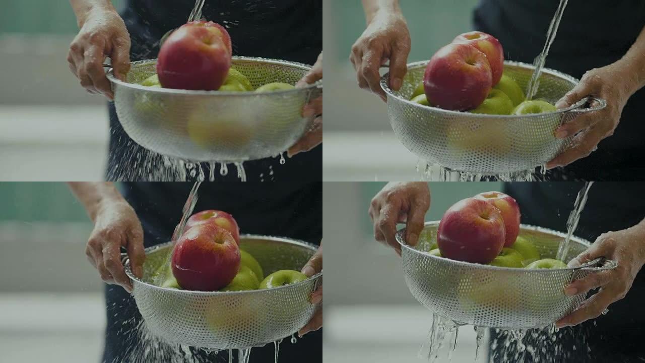 干净吃水果