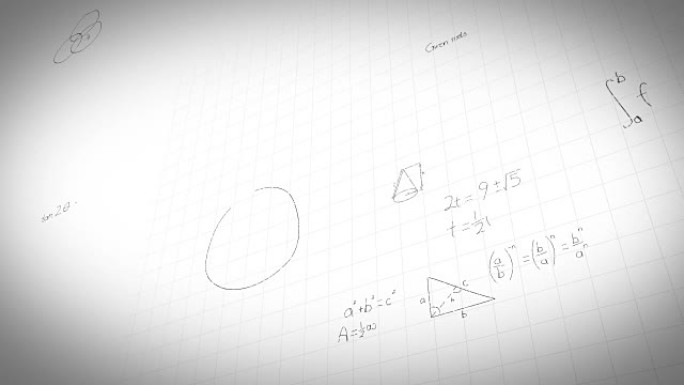 白板上的数学公式