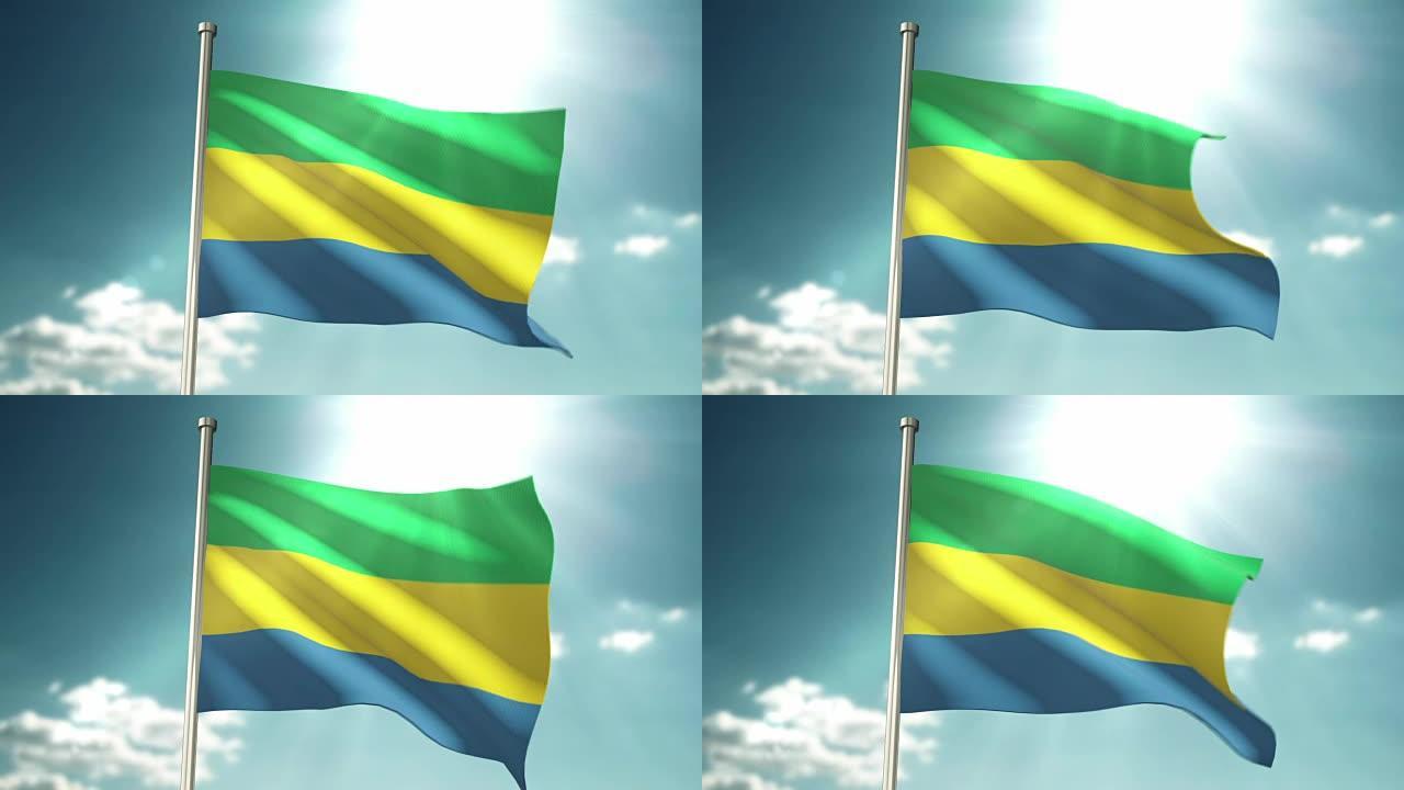 4 k加蓬国旗