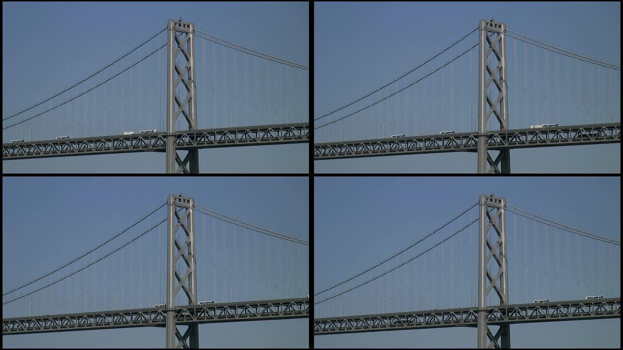（HD1080）悬索桥跨度（旧金山-奥克兰湾）
