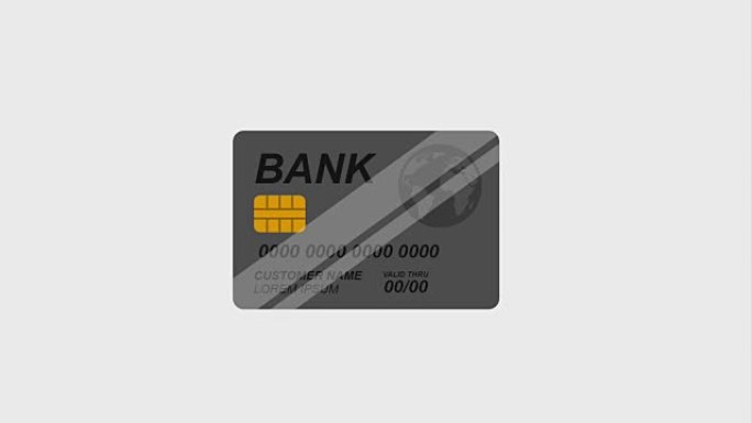 信用卡或借记卡图标