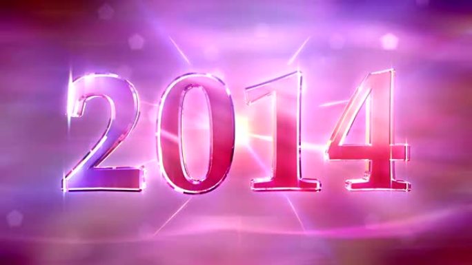 HD: 新年2014背景动画