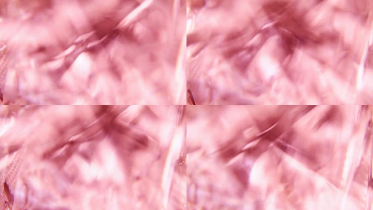 抽象水晶粉色背景可循环使用