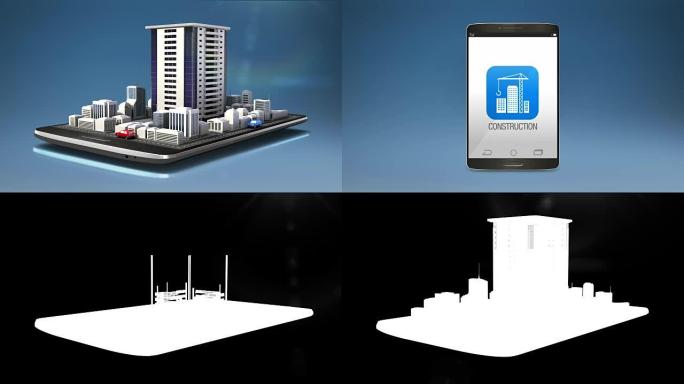 触摸房地产应用，在智能手机上构建城市