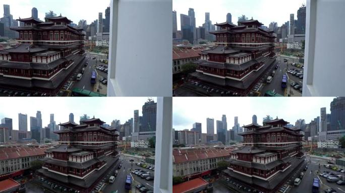 平移镜头: 新加坡佛牙舍利寺