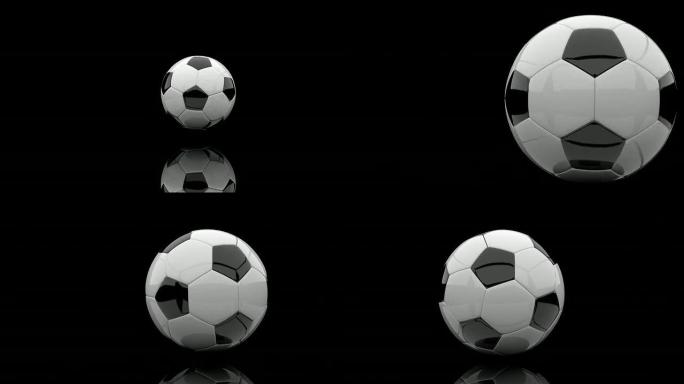 3D足球动画