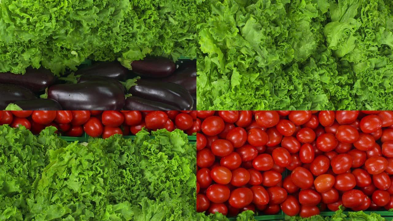 高清起重机: 蔬菜货架