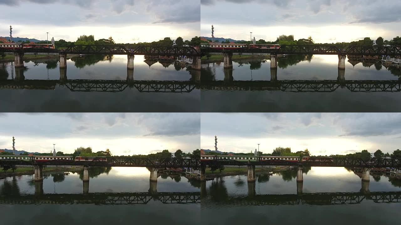 Arial视图:桂河大桥