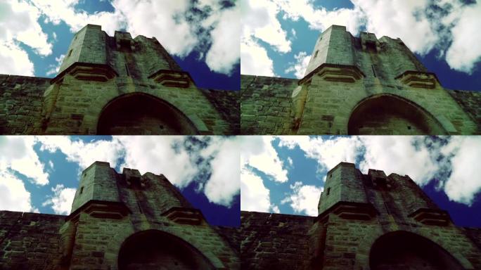 中世纪城堡墙