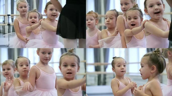 儿童芭蕾舞课训练