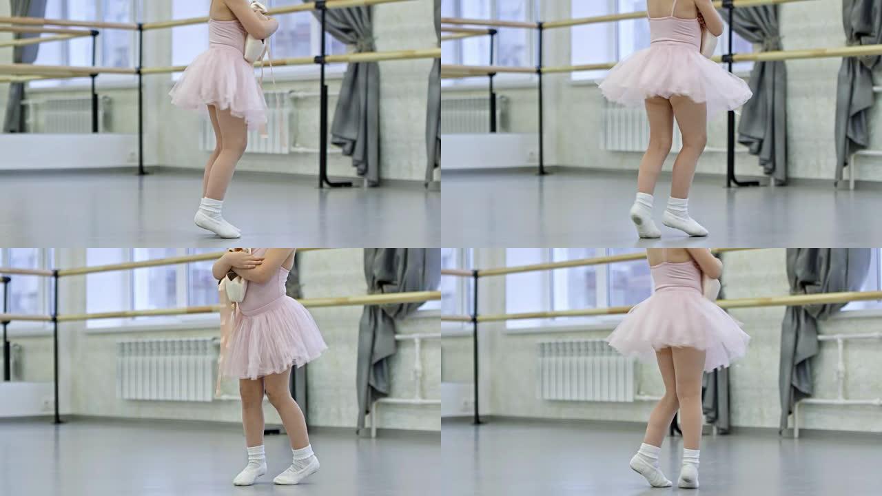 芭蕾舞班的小女孩