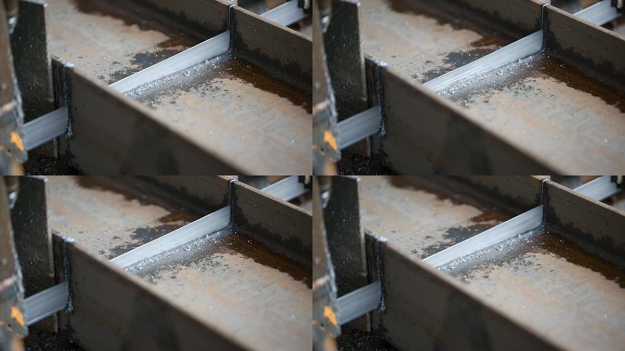 用锯片切割钢材型材数控机床