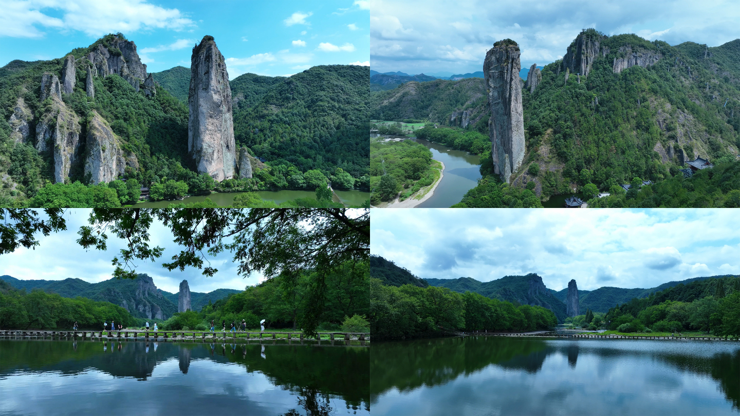 浙江丽水城市宣传片素材