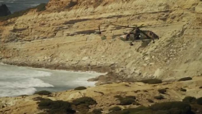 海岸警卫队搜救直升机