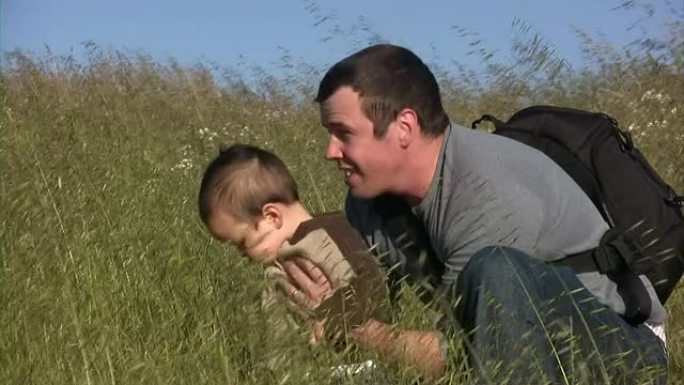 婴儿小麦与父亲（HD）