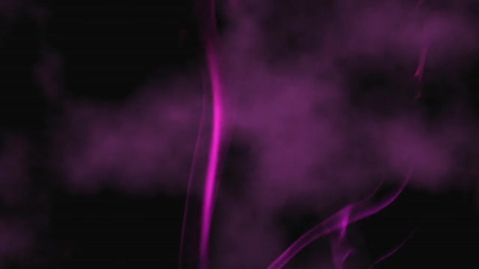 粉红色抽象烟雾抽象粒子扭曲动态波浪线条