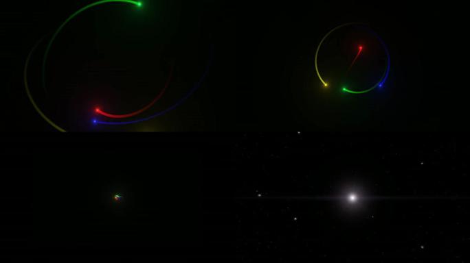 恒星形成：彗星碰撞新星彩虹