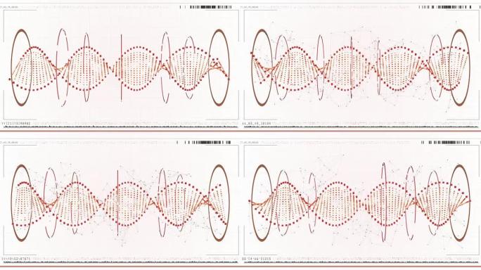 数字生成的dna结构