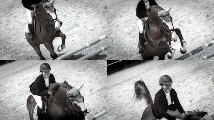 高清超慢动作: 专业节目跳跃