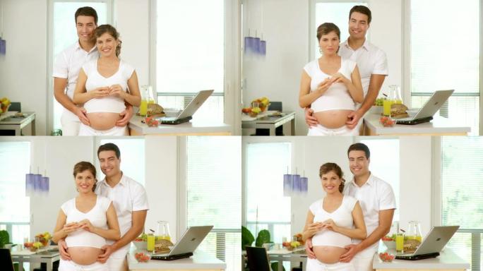 高清多莉: 幸福的怀孕夫妇