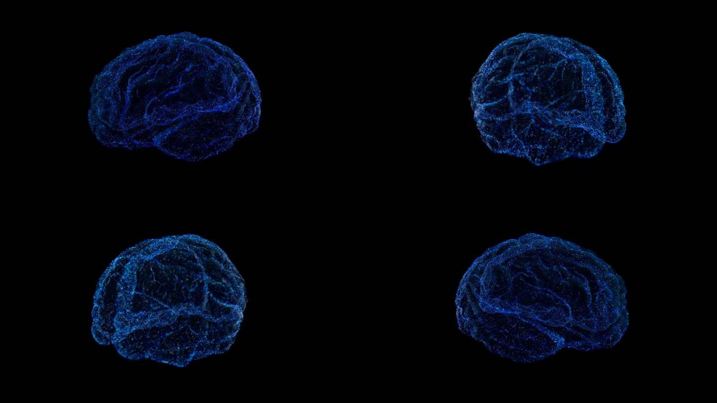 人工智能大脑AI全息4k循环D