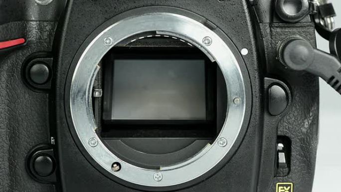 DSLR摄影胶片单反相机镜头快门