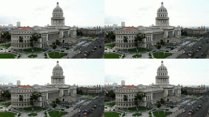 旧哈瓦那的Capitolio