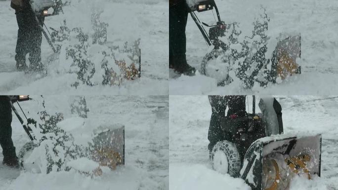 扫雪机、吹雪机、扫雪机