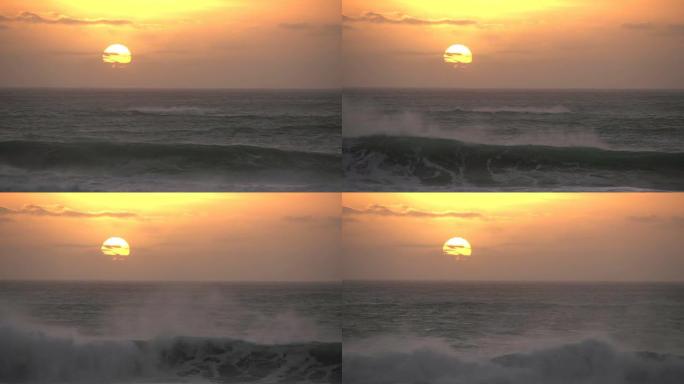 开普敦海洋上的日落