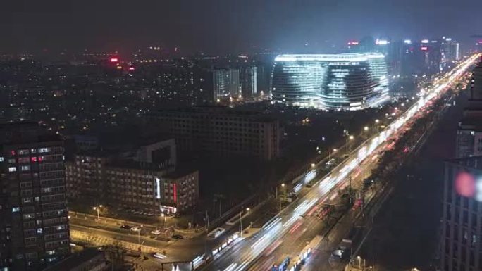 T/L WS哈盘北京CBD地区鸟瞰图