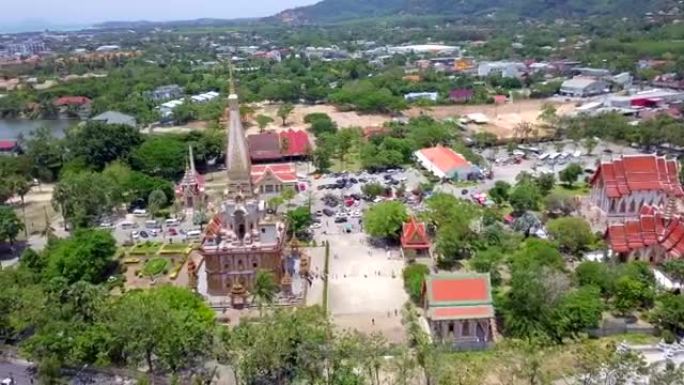 泰国普吉岛Wat Chai Thara Ram/Wat cha龙