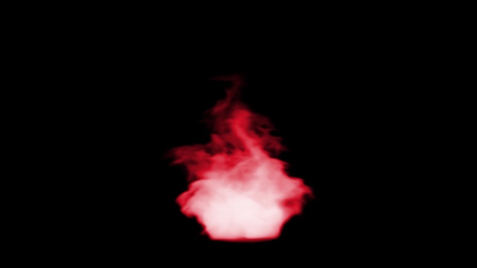 红色火堆彩色烟火舞台装饰游戏特效篙火