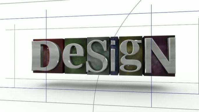 设计Word Letterpress 3D动画