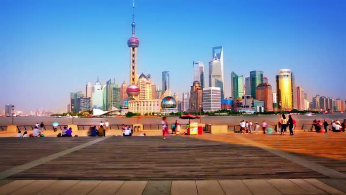 上海旅游上海旅游金融中心cbd城市航拍