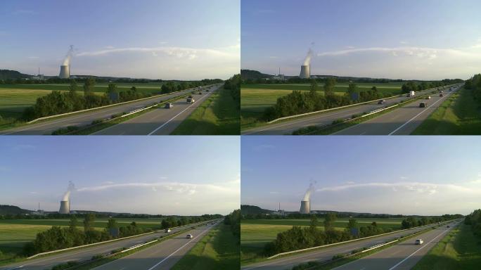 德国高速公路和核电站