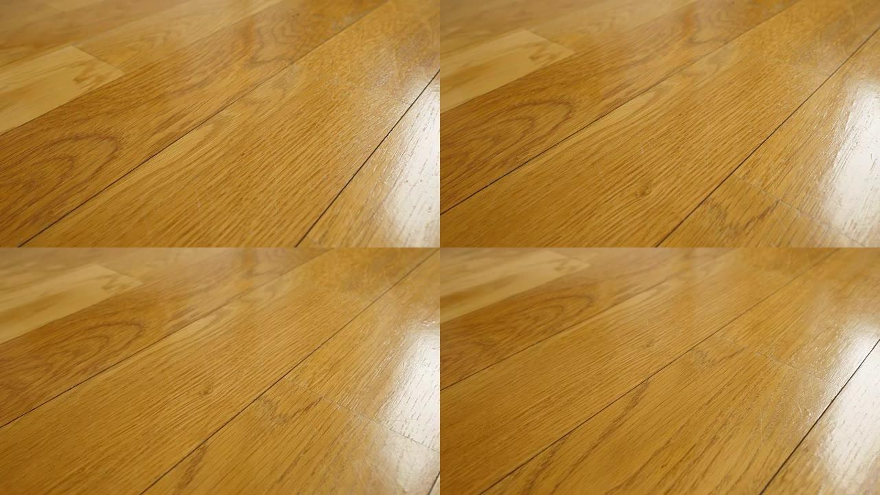 镶木地板。天然木质纹理。