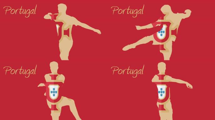 葡萄牙世界杯2014动画与球员