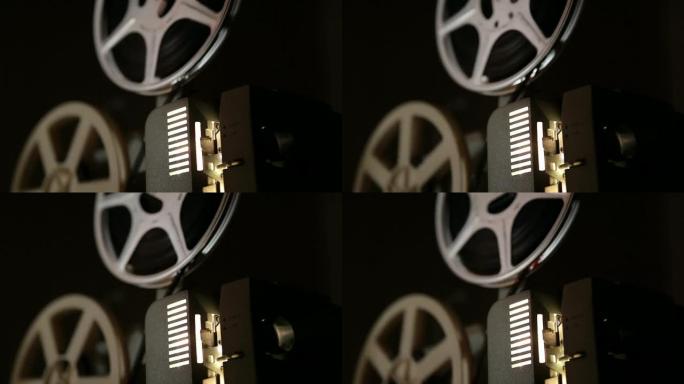 8mm电影放映机复古放映机九零年代电影院