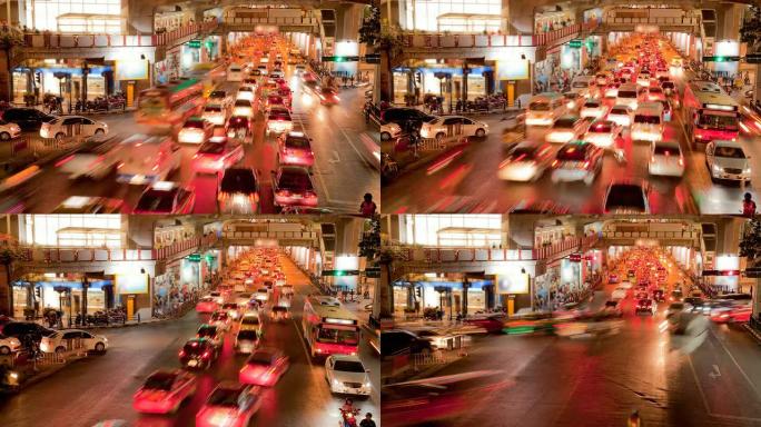 曼谷夜生活延时