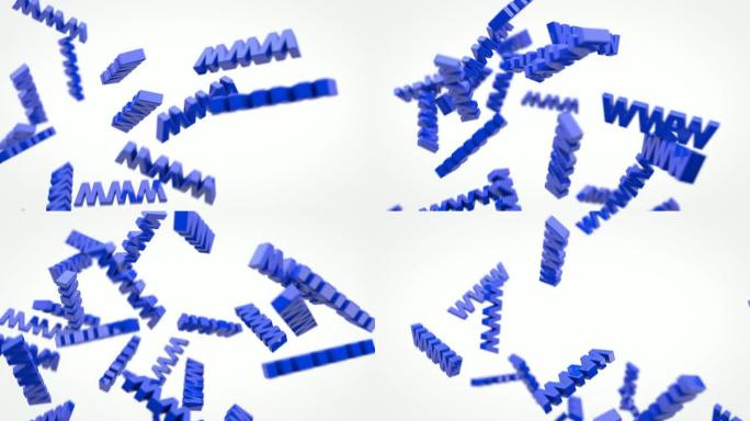 万维网-WWW亮蓝色（全高清）