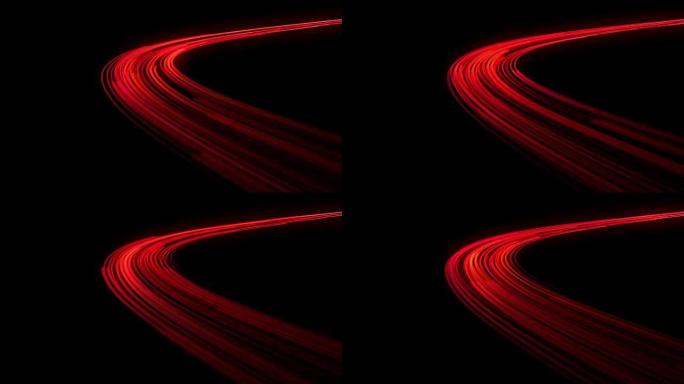 红绿灯移动得非常快。可循环的3d动画。